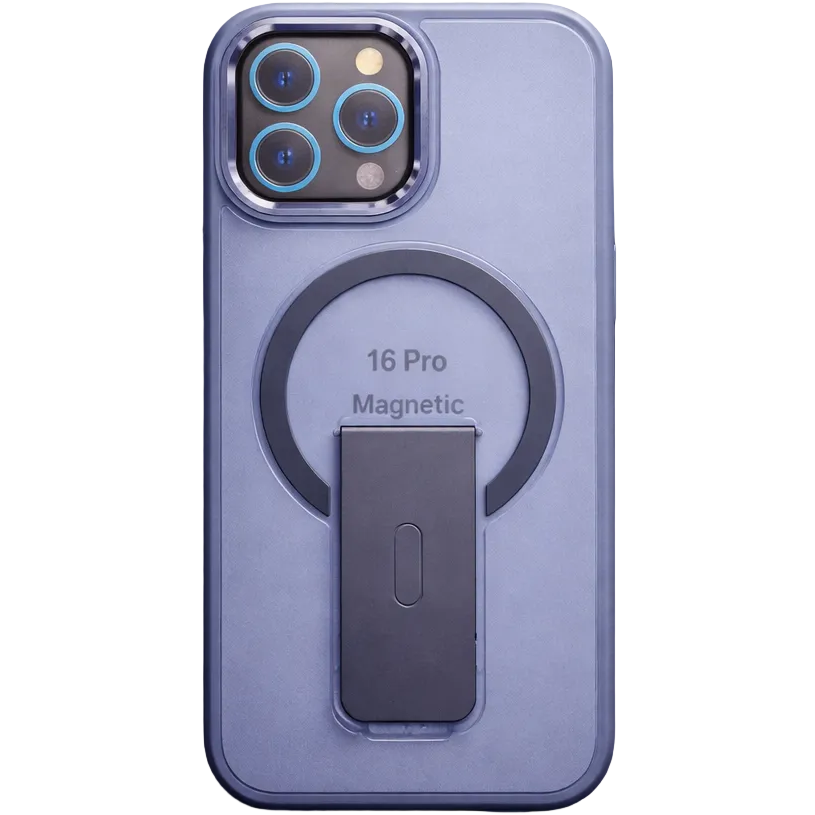 Mag SnapStand Blue iPhone 16 Pro Case
