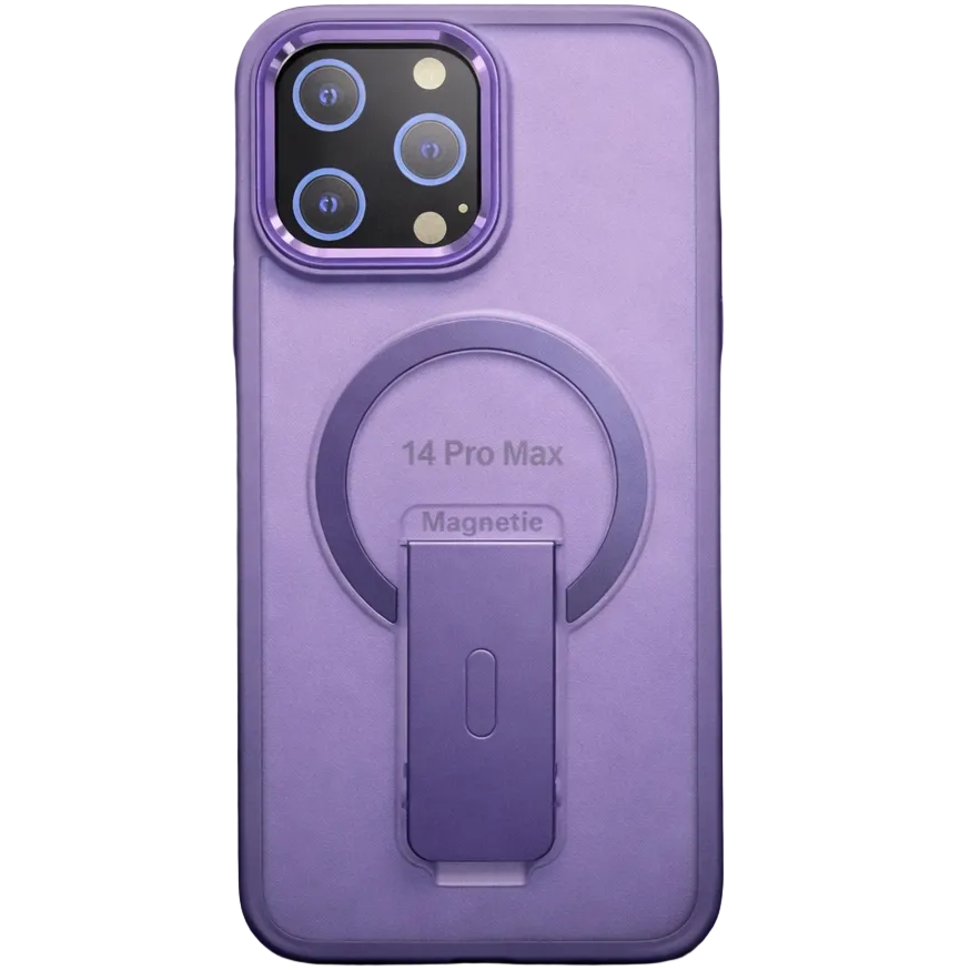 Mag SnapStand Purple iPhone 14 Pro Max Case
