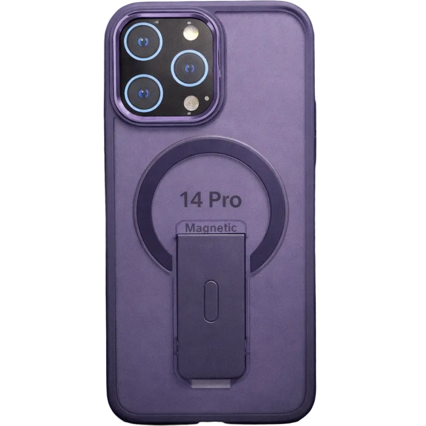 Mag SnapStand Purple iPhone 14 Pro Case