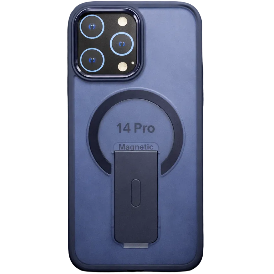 Mag SnapStand Blue iPhone 14 Pro Case