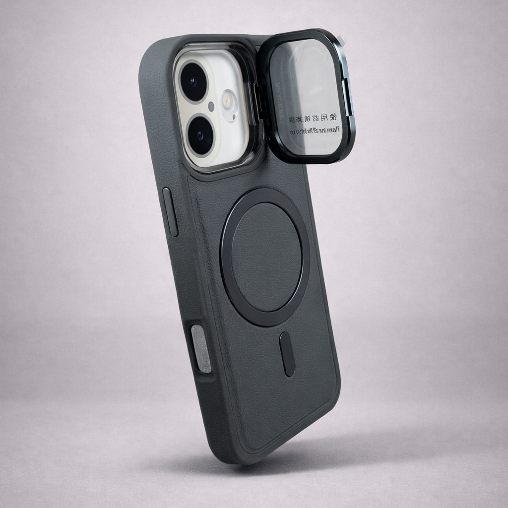 LensGuard MagSafe Case for iPhone 17 - Grey