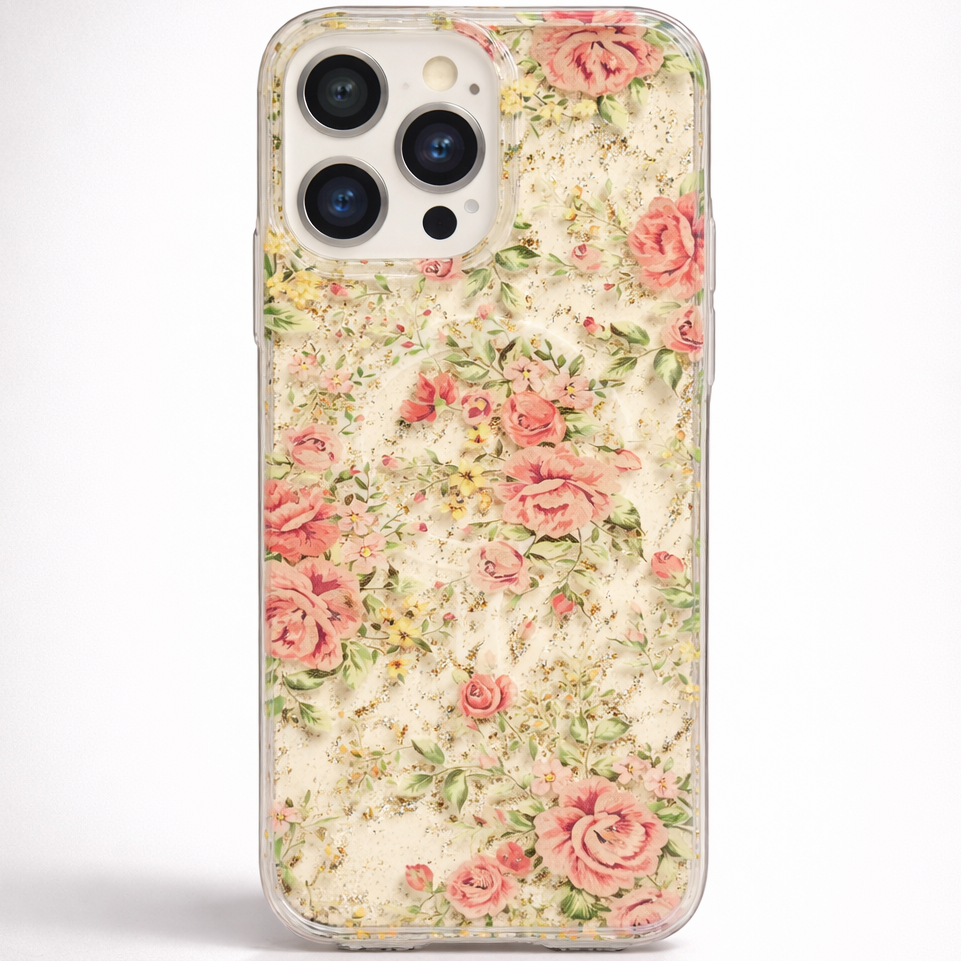 Gardenia Mag iPhone 15 Pro Max Case Spring Garden