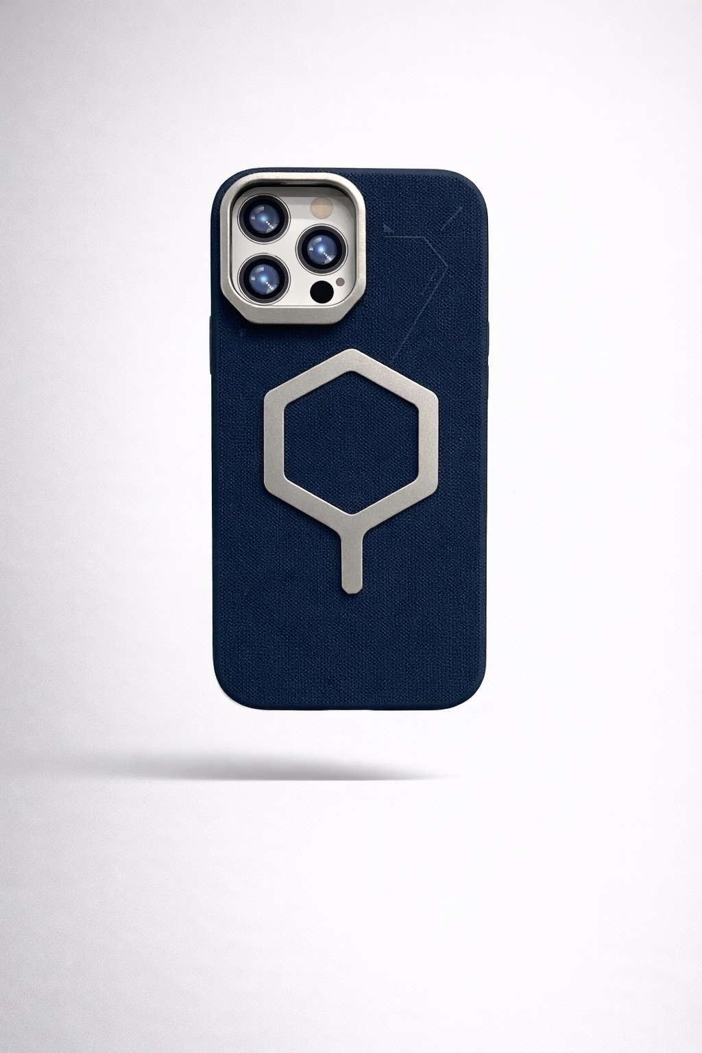 HexaGuard Mag Case for iPhone 15 Pro - Navy Blue