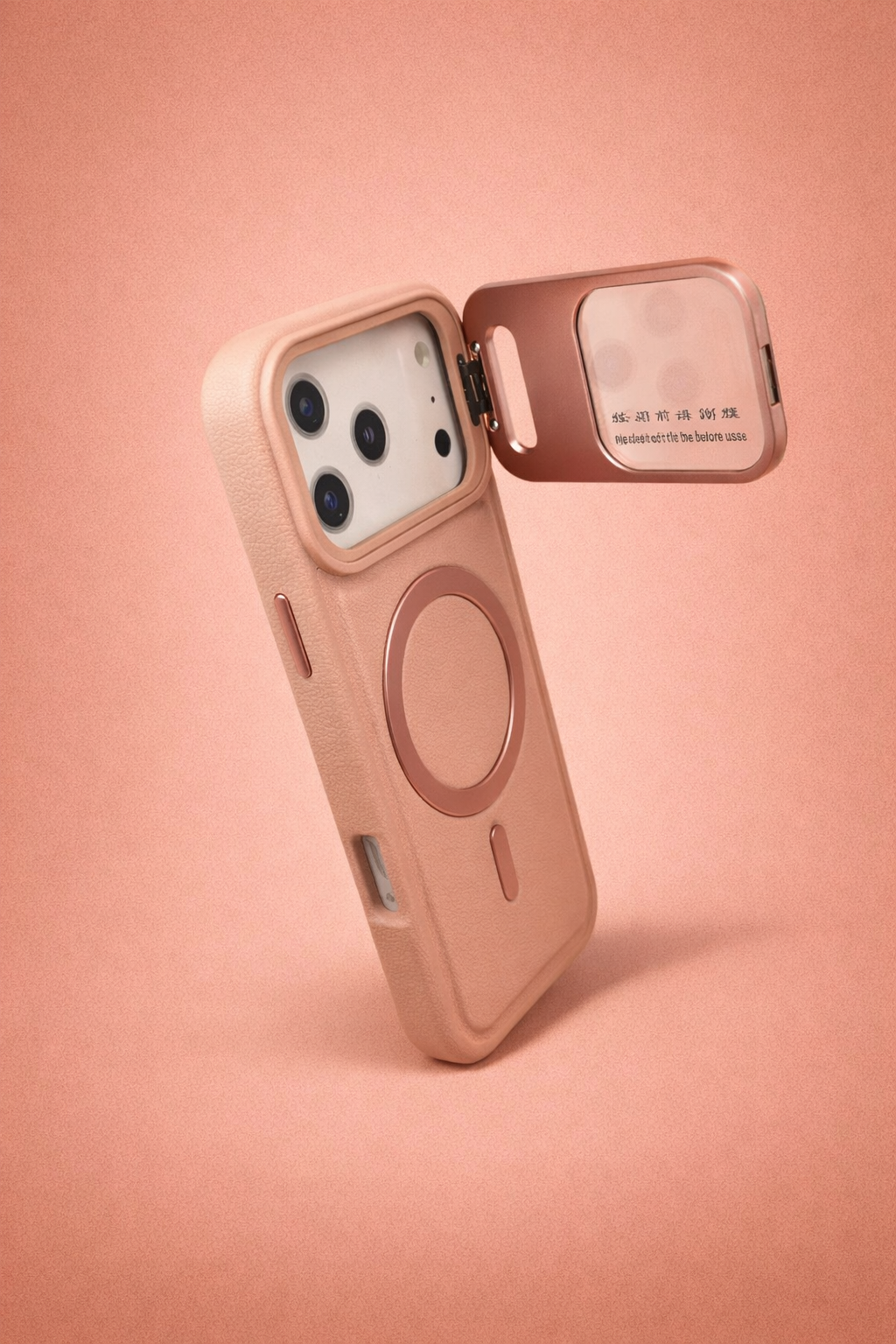 LensGuard MagSafe Case for iPhone 17 Pro - Pink