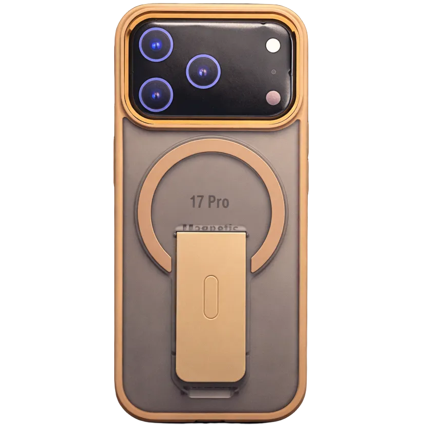 Mag SnapStand Gold iPhone 17 Pro Case