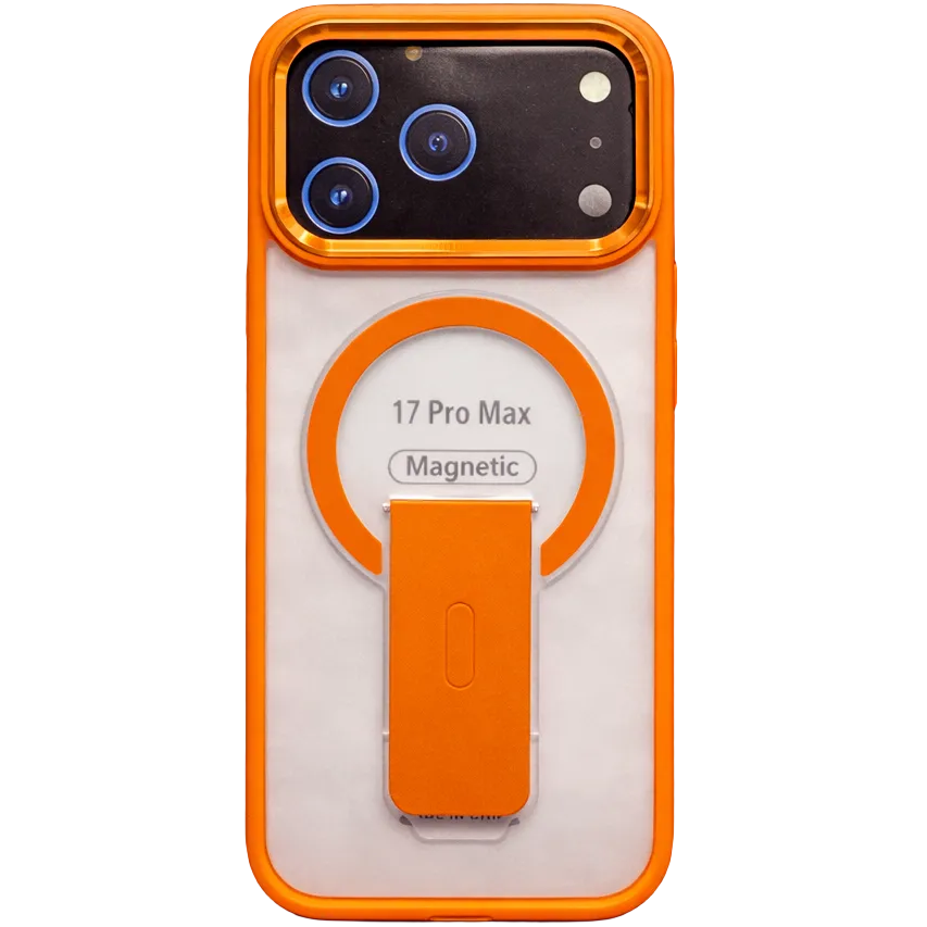 Mag SnapStand Orange iPhone 17 Pro Max Case