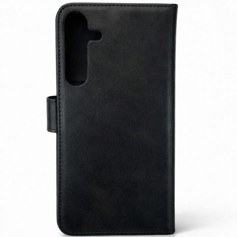 RichBoss Leather Folio Case for Samsung Galaxy S25 FE - Black