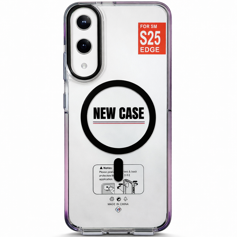 MagClear Case for Samsung Galaxy S25 Edge - Black