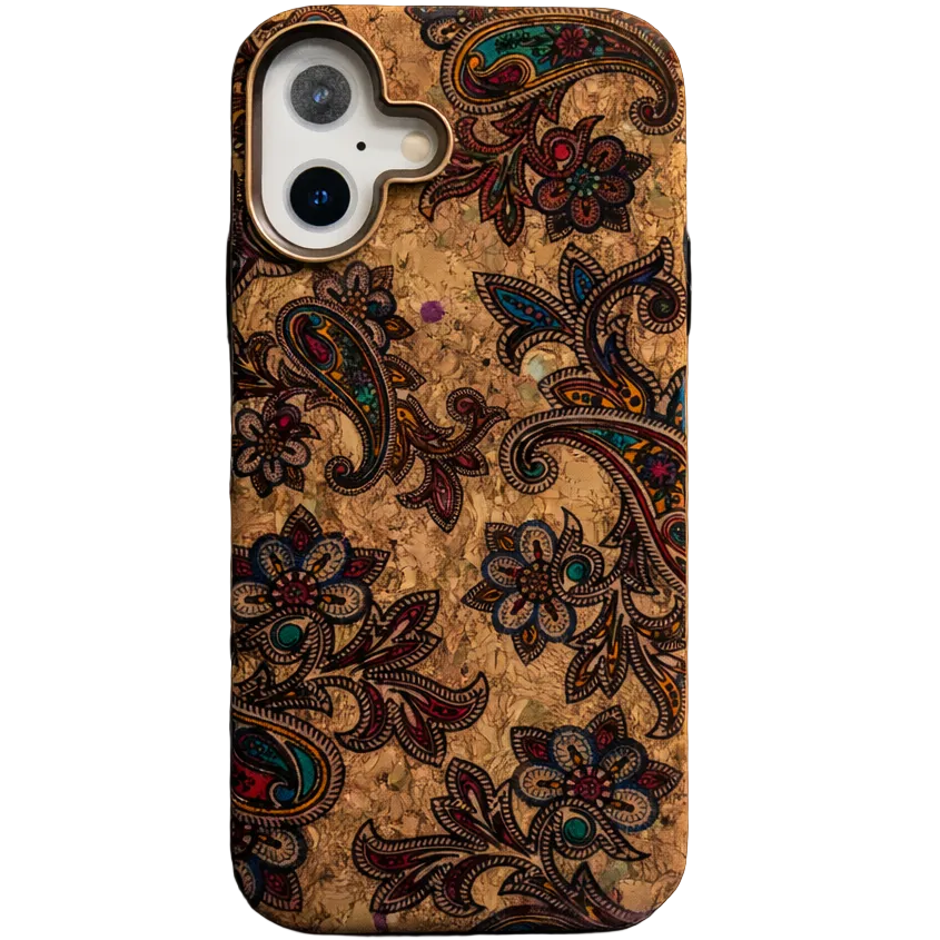 Aibelv Mag iPhone 17 Paisley Floral Case