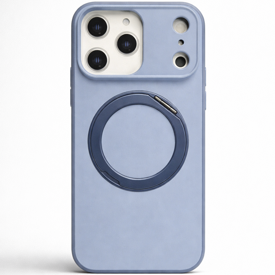 Ocean Mist Stand Sky Blue iPhone 17 Pro Max Case