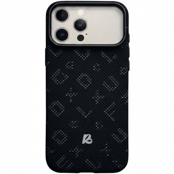 MagCarbon Case for iPhone 17 Pro Max - Navy Blue LV