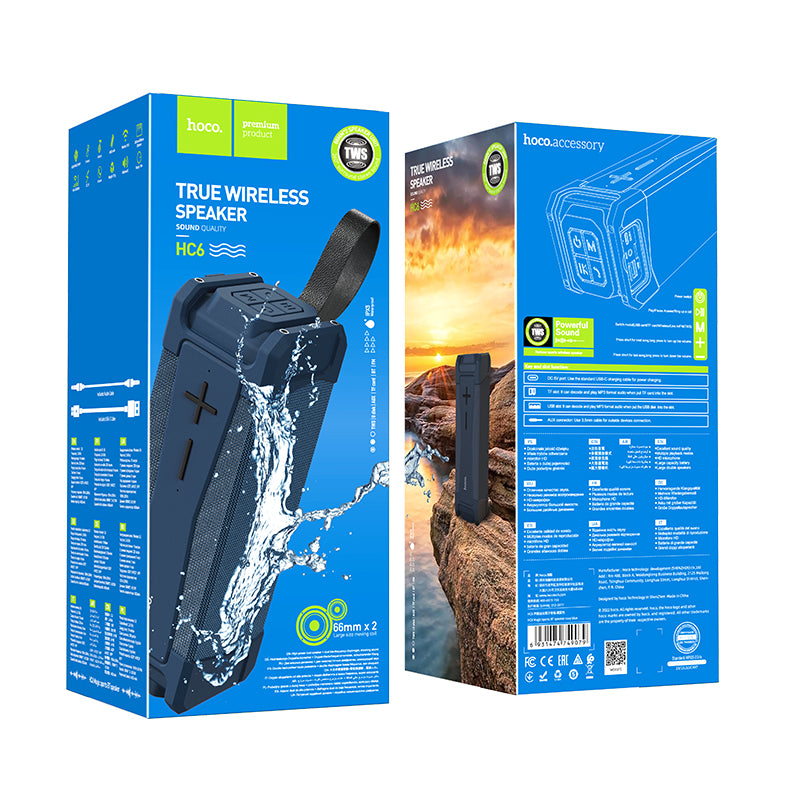 HOCO HC6 Magic sports BT speaker navy blue