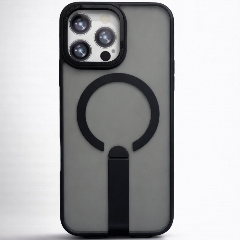 Focus Kickstand iPhone 16 Pro Max Case Black