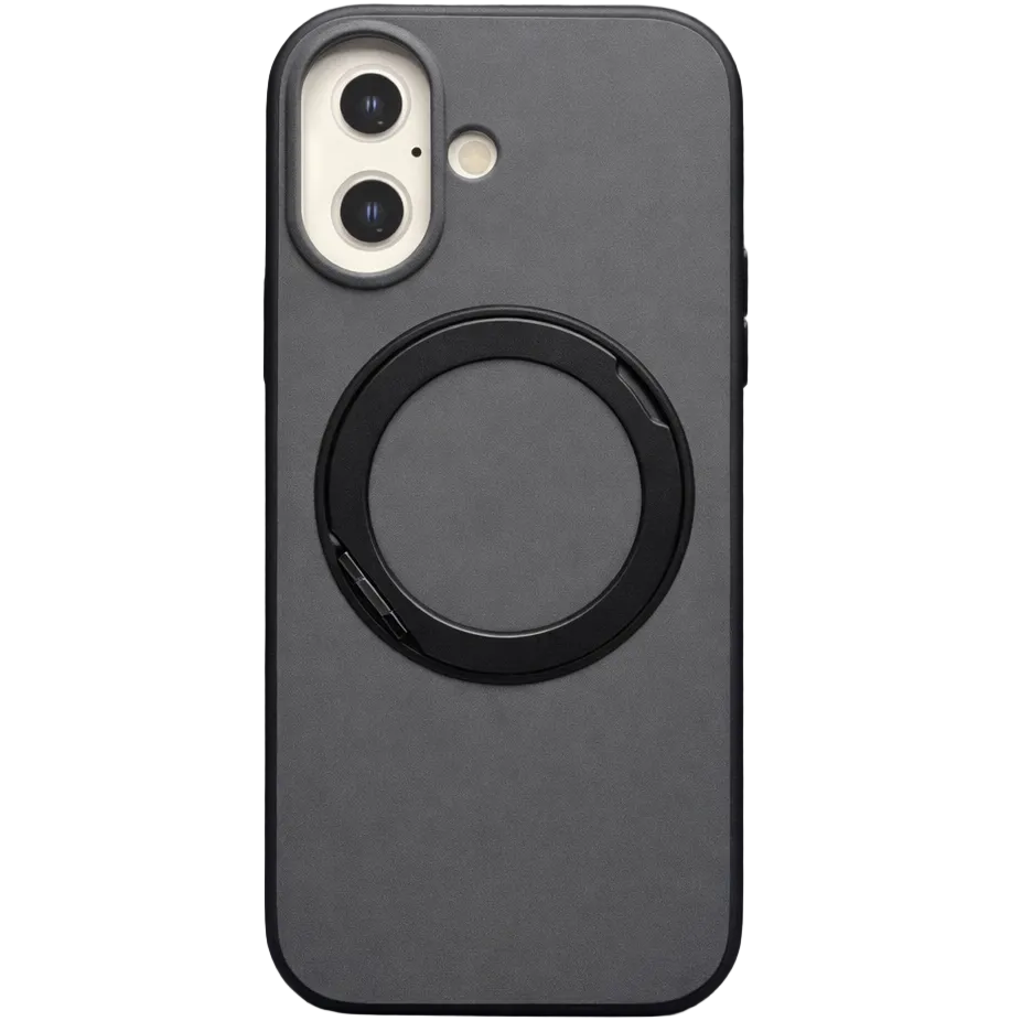Ocean Mist Stand Black iPhone 17 Case