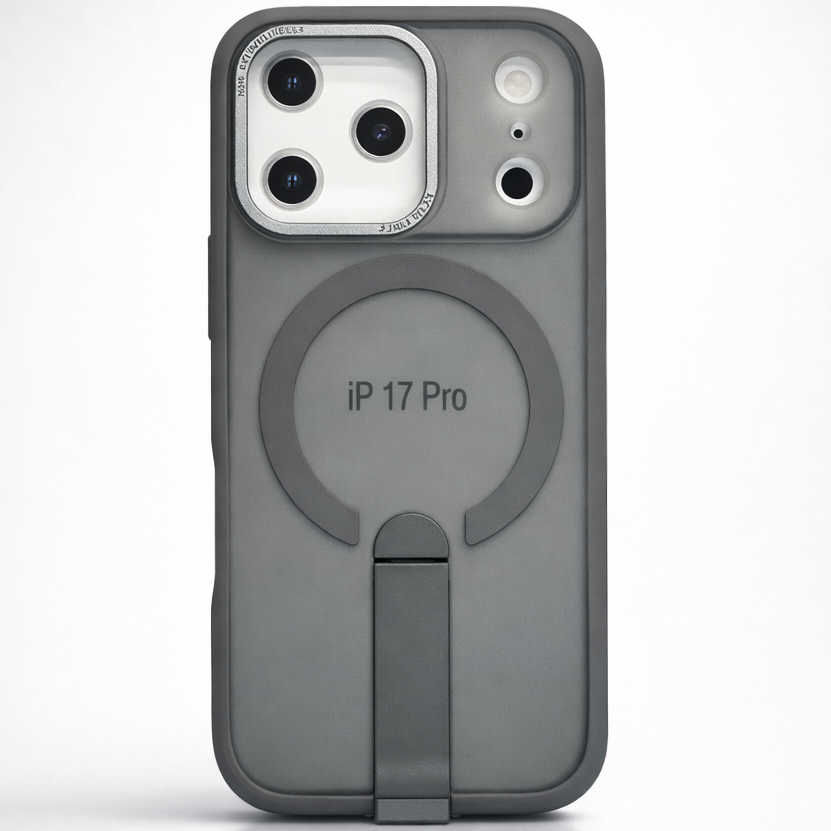 Focus KickStand Case for iPhone 17 Pro - Grey