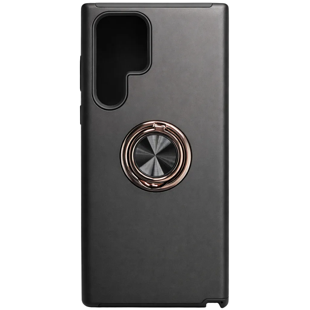 Strong Magnetic Ring Samsung S25 Ultra Black Case