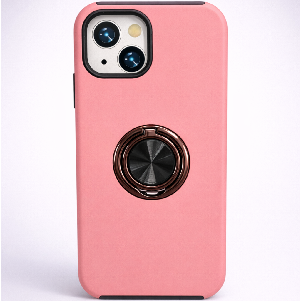 Strong Magnetic Ring Iphone 13/14 Pink Case
