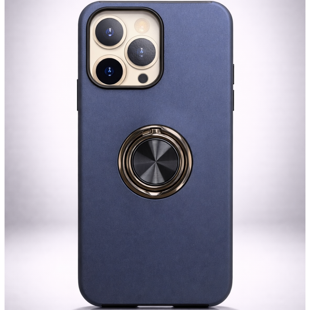 Strong Magnetic Ring Iphone 14 Pro Max blue Case