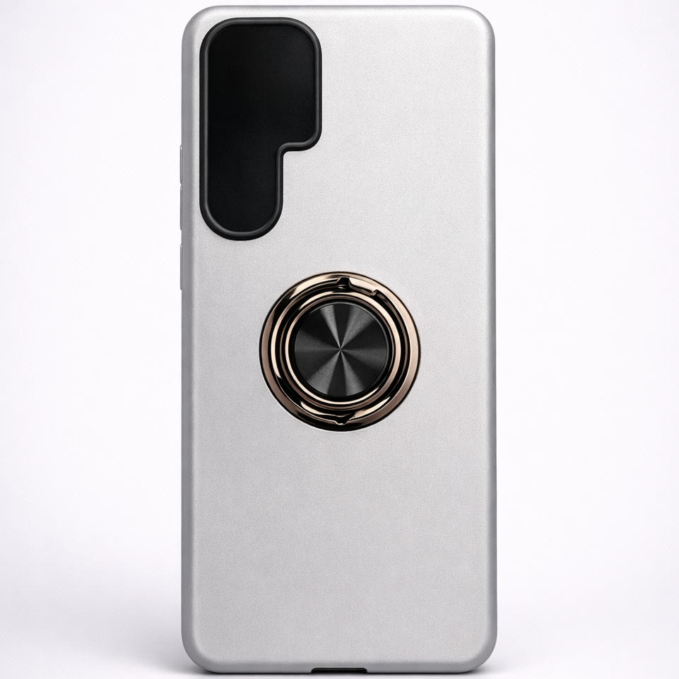 Strong Magnetic Ring Samsung S26 Ultra White Case