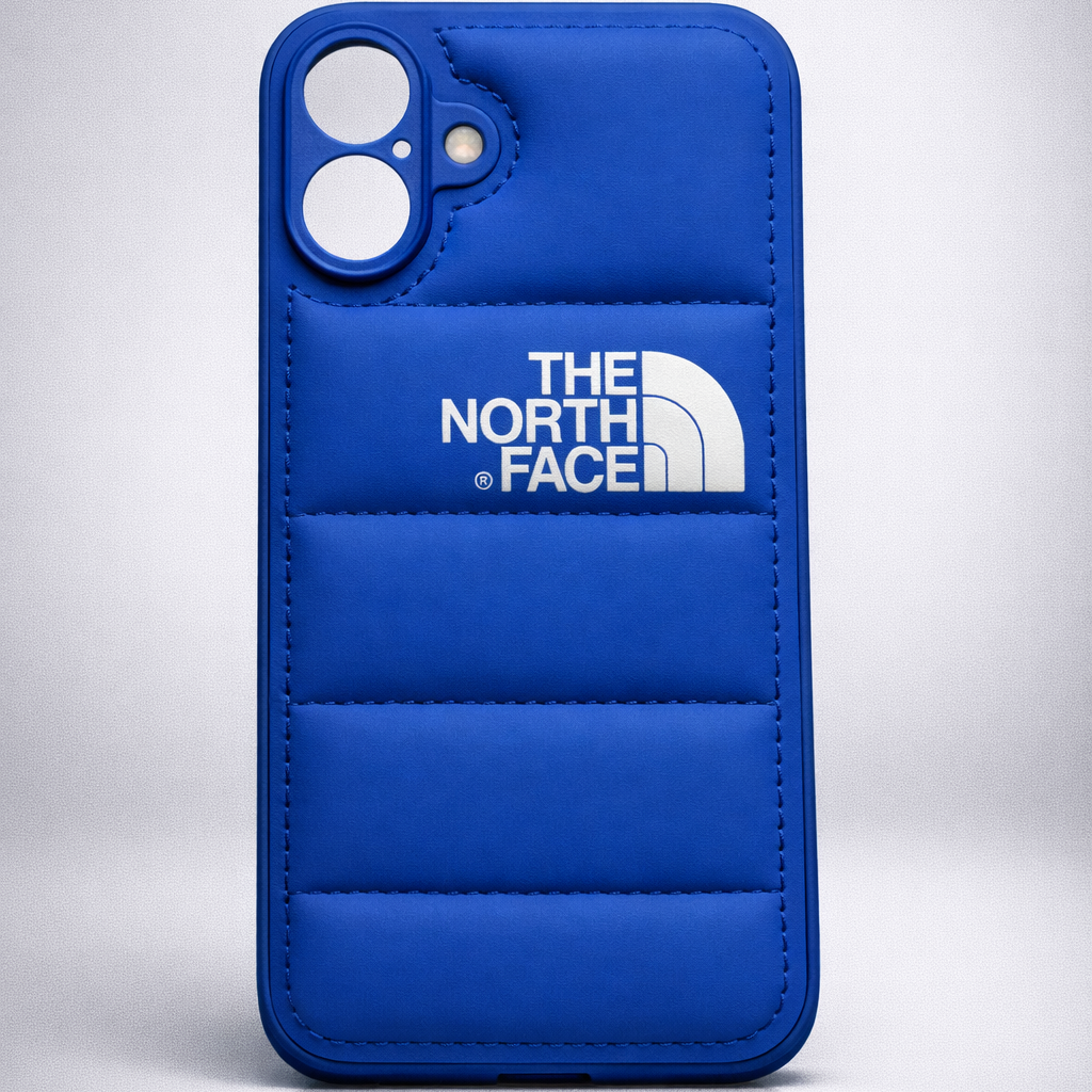 Puffer Iphone 16 plus case blue