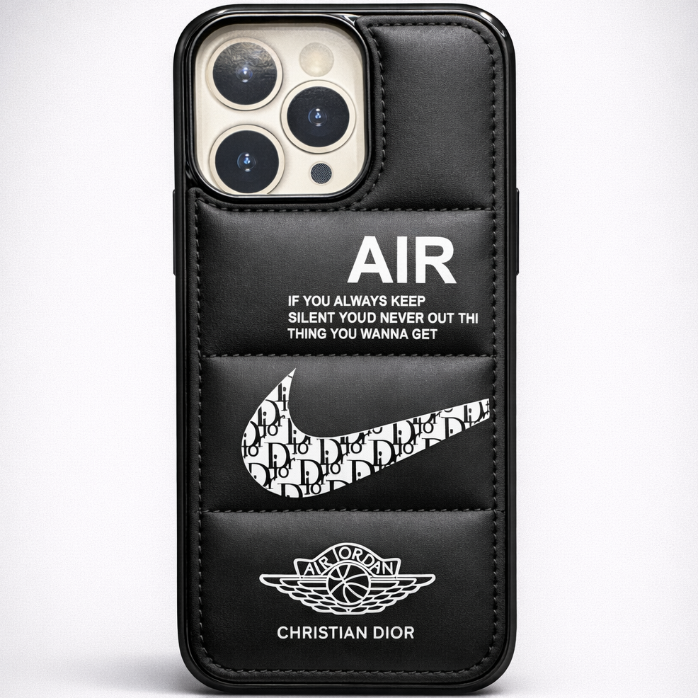 Puffer Iphone 15 pro case black