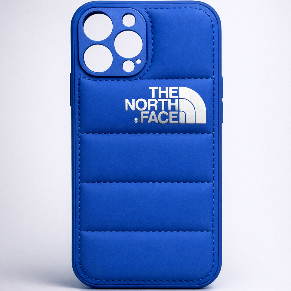 Puffer Iphone 14 pro max case blue