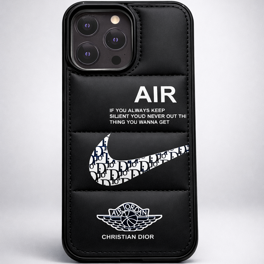 Puffer Iphone 14 pro max case black