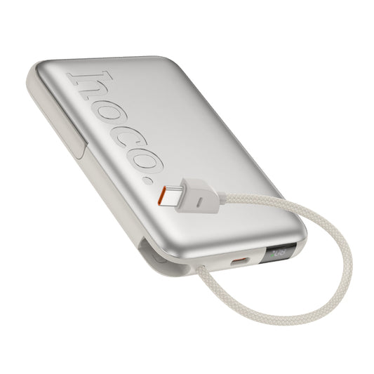 Hoco Q43 10000mAh Magnetic Power Bank - Silver