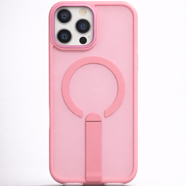 Focus KickStand Case for iPhone 14 Pro - Pink