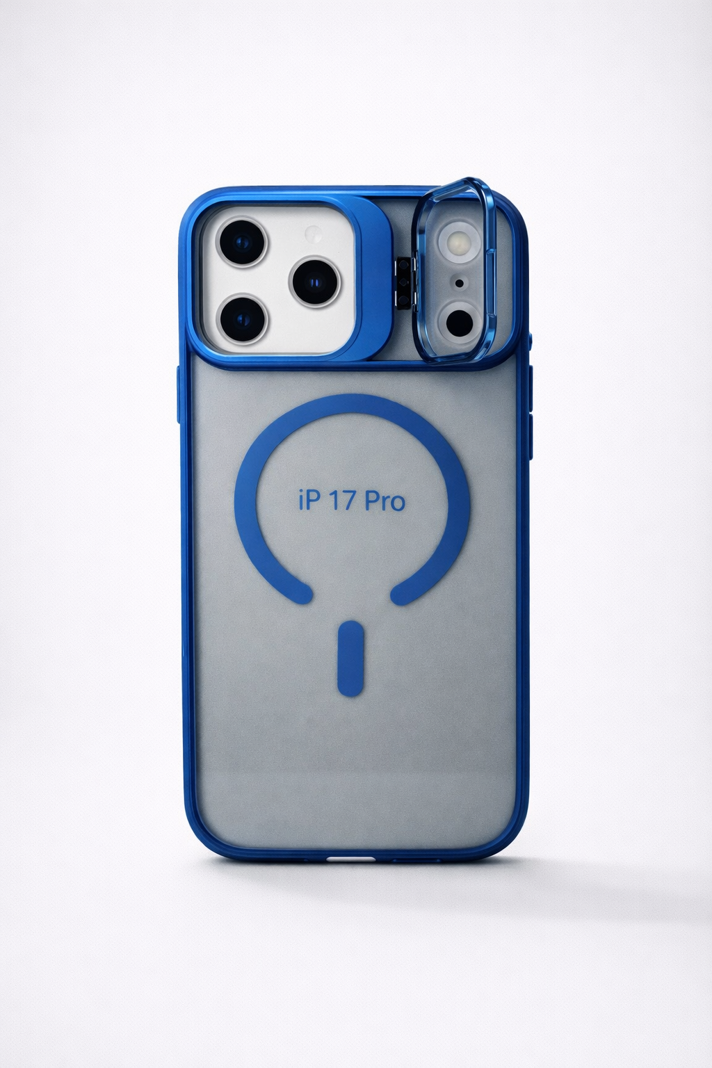 Metal CamStand iPhone 17 Pro Case Blue