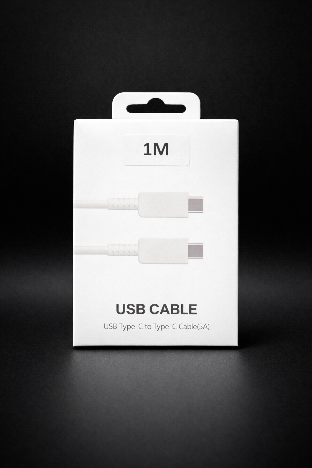 AM Type-C to Type-C 1M Cable Samsung No Logo Box White