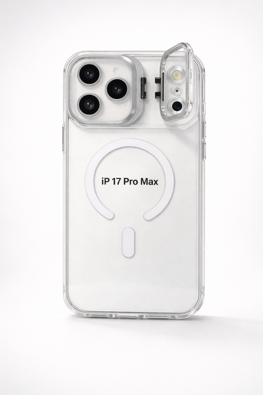 Metal CamStand iPhone 17 Pro Max Case White