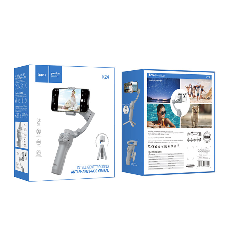 K24 Support 3-axis smart gimbal-Grey