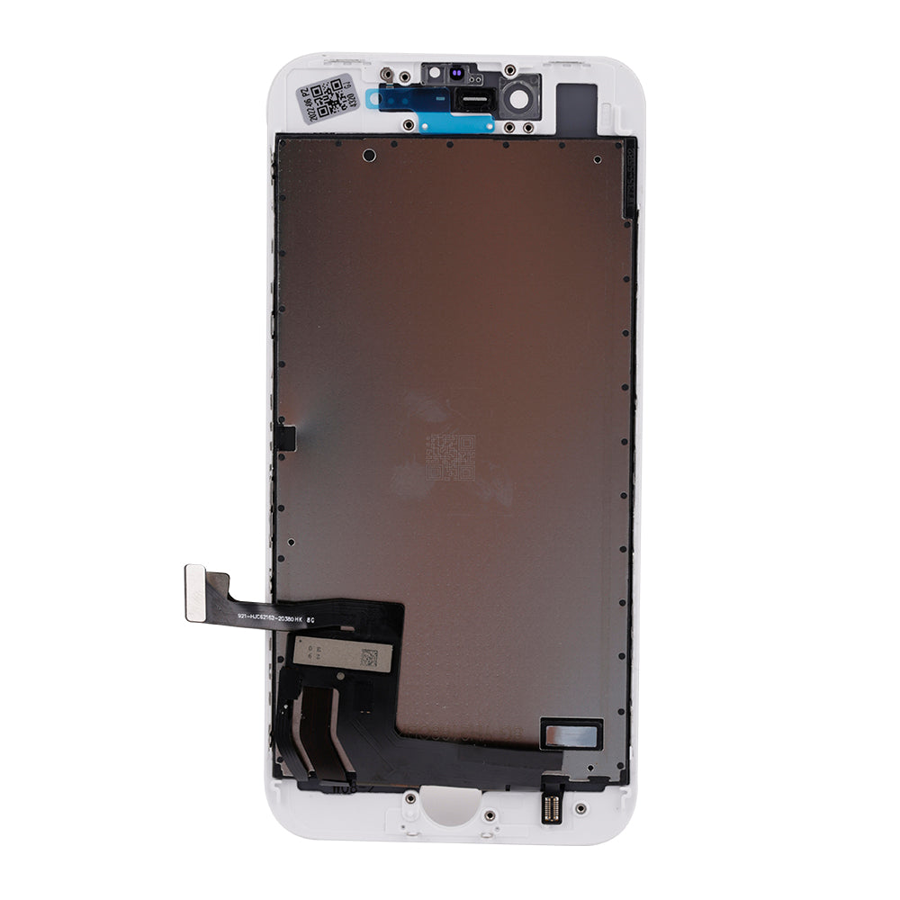 NCC Prime Display Assembly With Metal Plate for iPhone 8/SE 2020 White-All-in-one frame