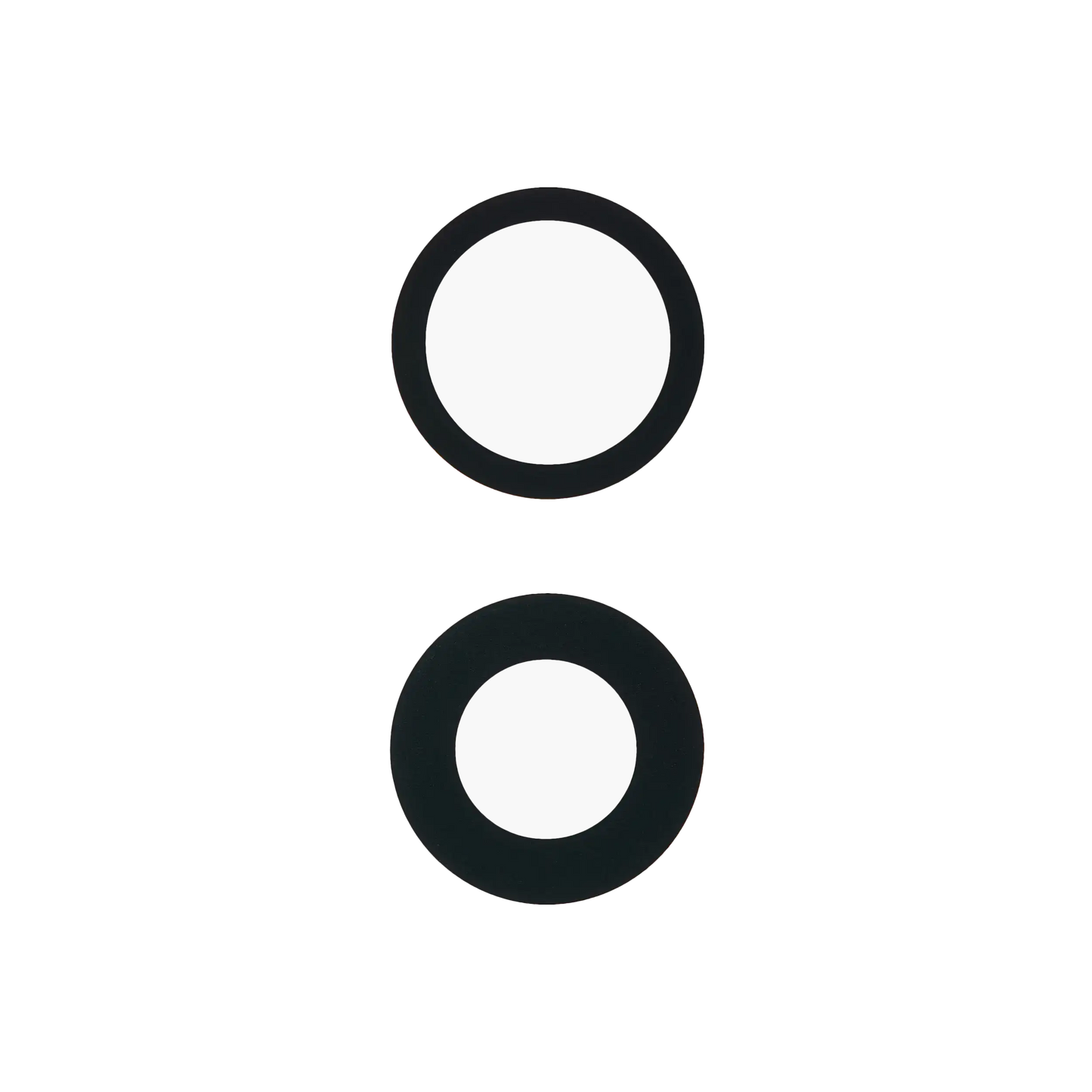Back Camera Lens Set With Adhesive For iPhone 16 / 16 Plus / 17 - Aftermarket Pro