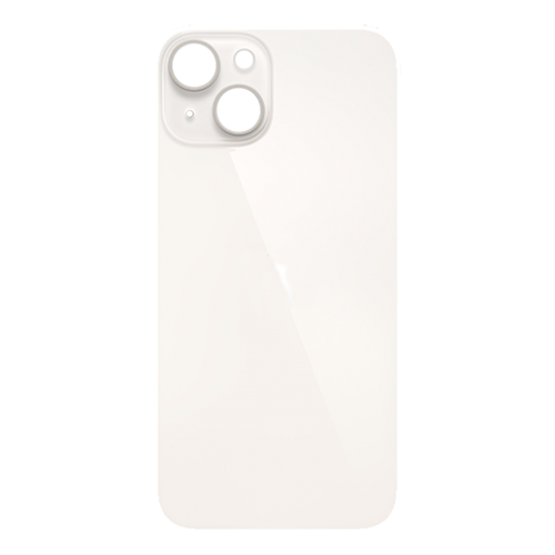 Back Glass iPhone 14 plus with Magnet and Steel Plate only - Starlight