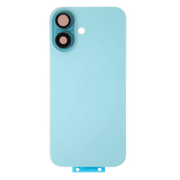 Back Glass iPhone 16 Plus with Magnet and Steel Plate only - Teal