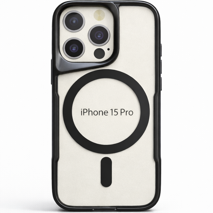 Newzone Bos iPhone 15 pro Black Case