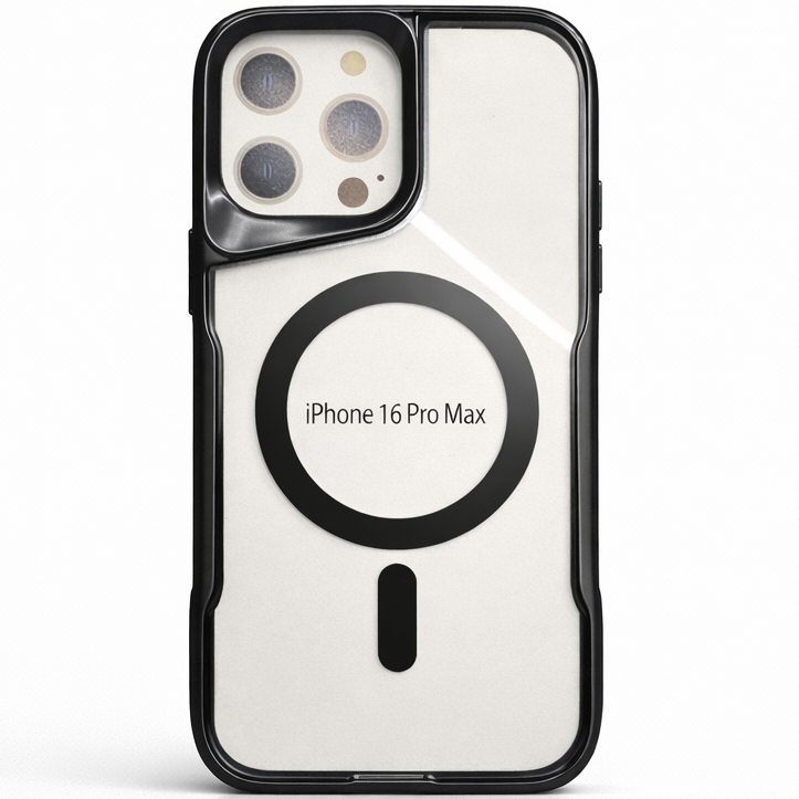 BOS Iphone 16 Pro Max Case- Black