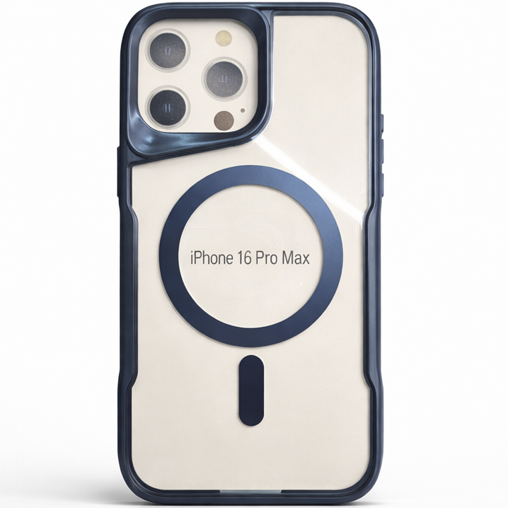 BOS Iphone 16 Pro Max Case- Blue