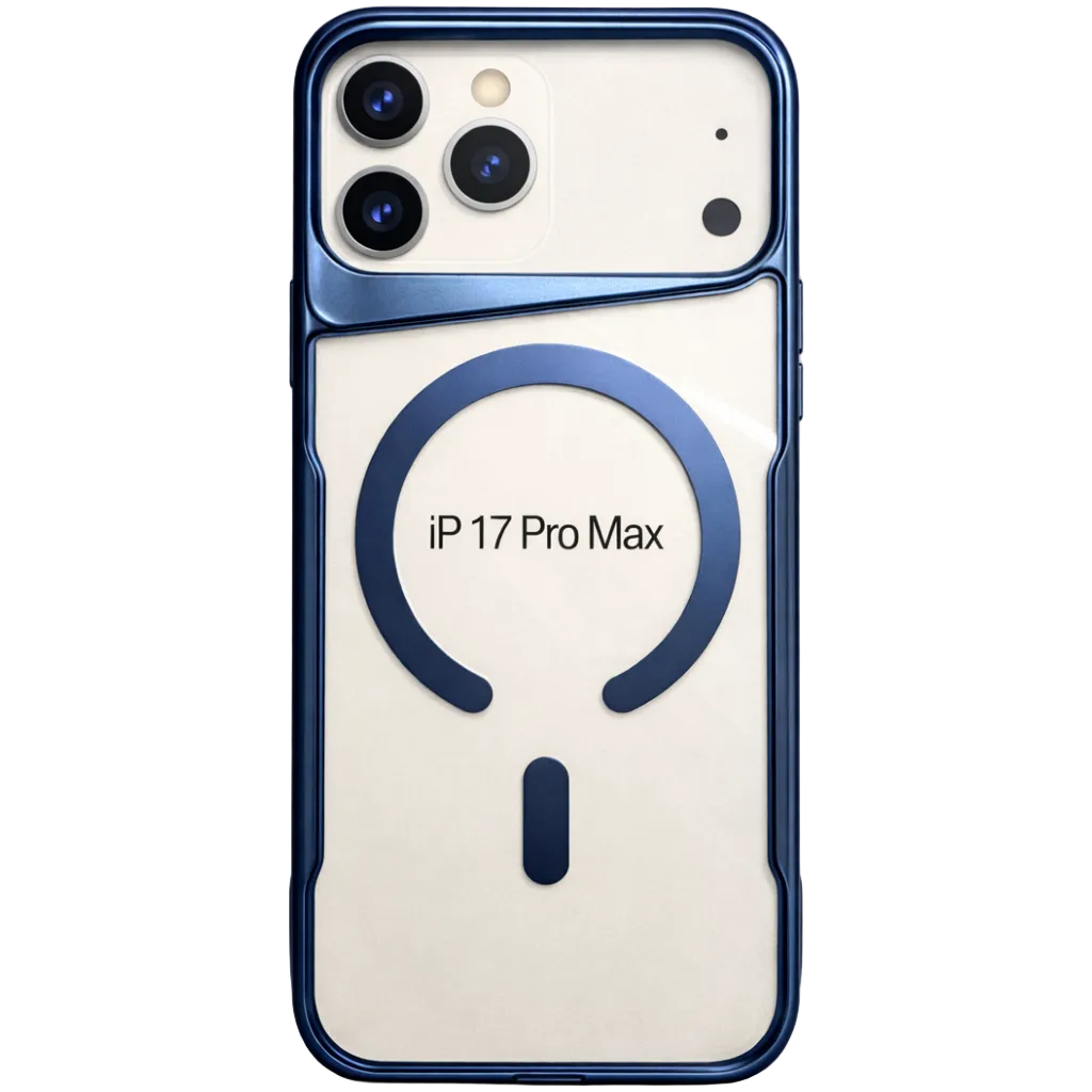 BOS Iphone 17 Pro Max Case-Blue