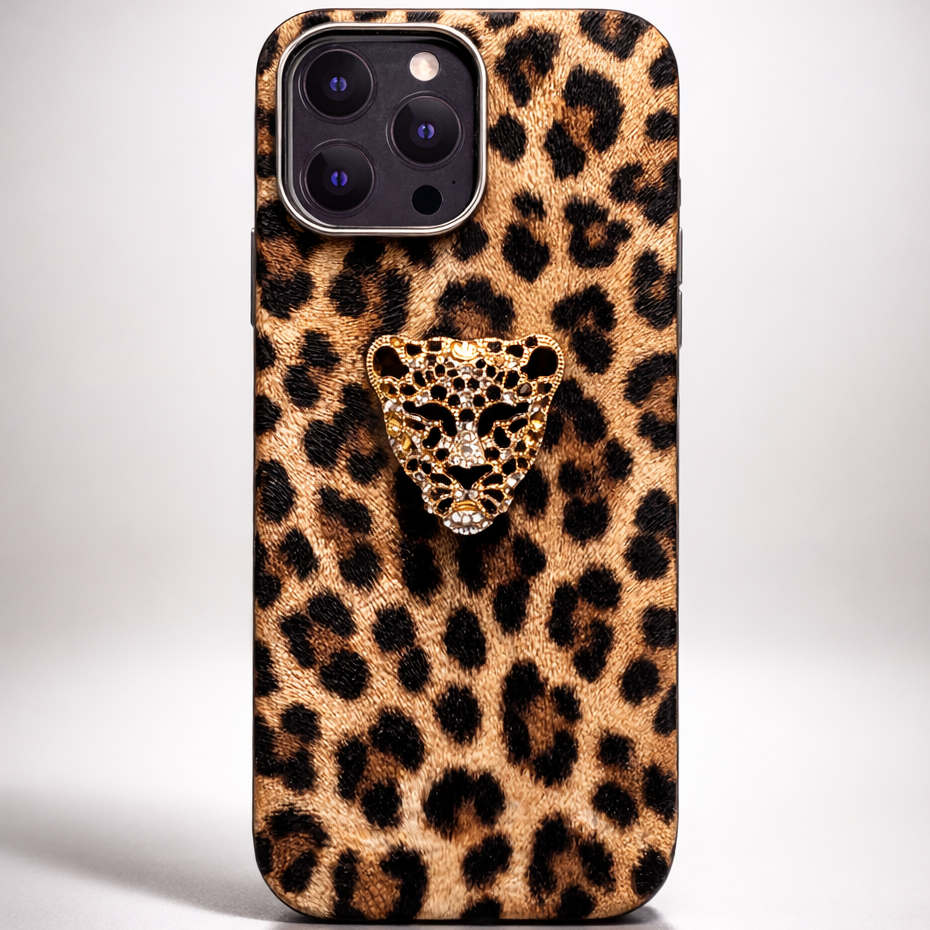 Luxe Panther Case iPhone 16 Pro - Classic Cheetah