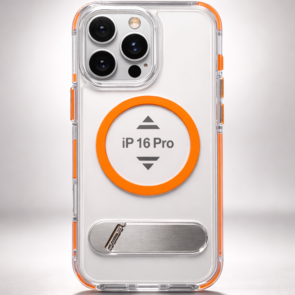 ClearKick iPhone 16 Pro Case Orange