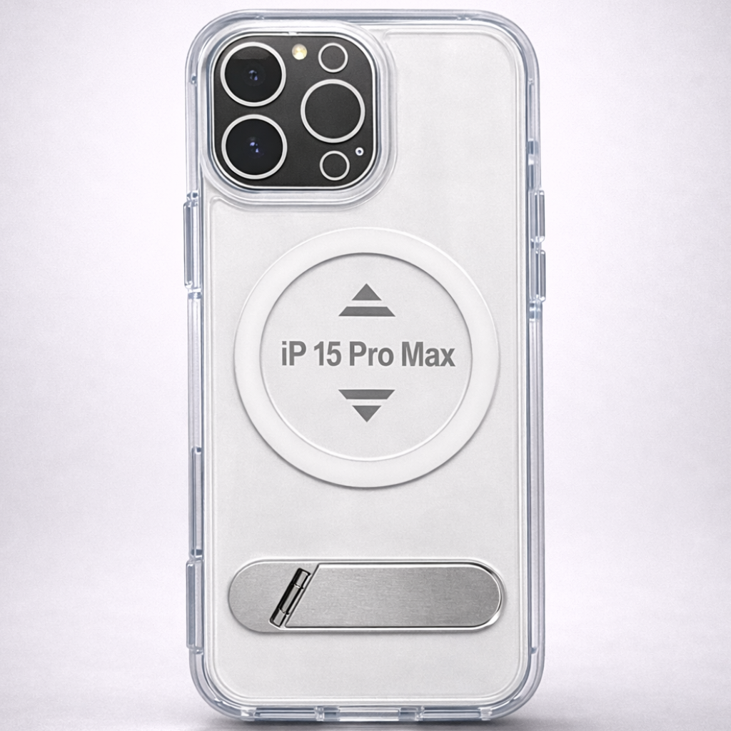 ClearKick iPhone 15 Pro Max Case White