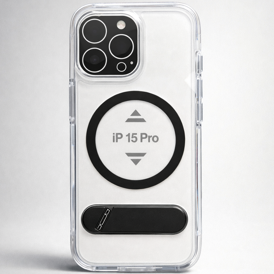 ClearKick iPhone 15 Pro Case Black