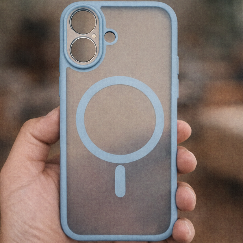 Super Strong Frosted Mag Grey iPhone 17 Case