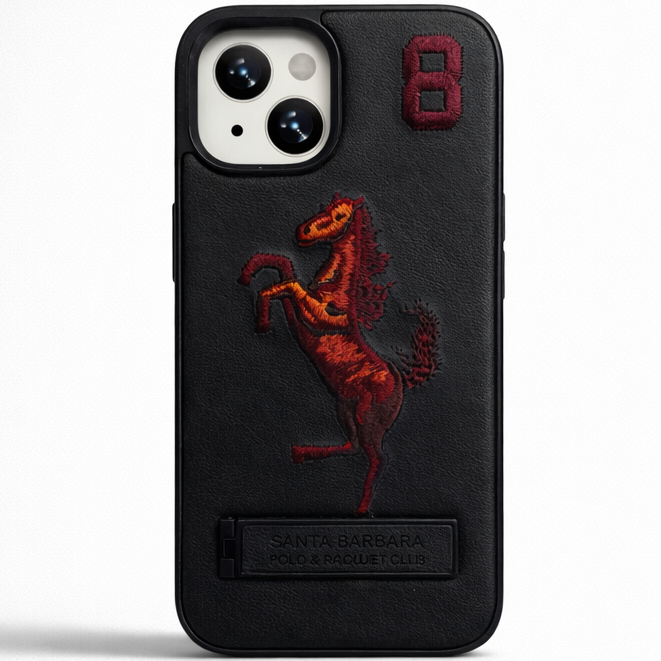 Stallion Leather Case iPhone 13/14 - Red