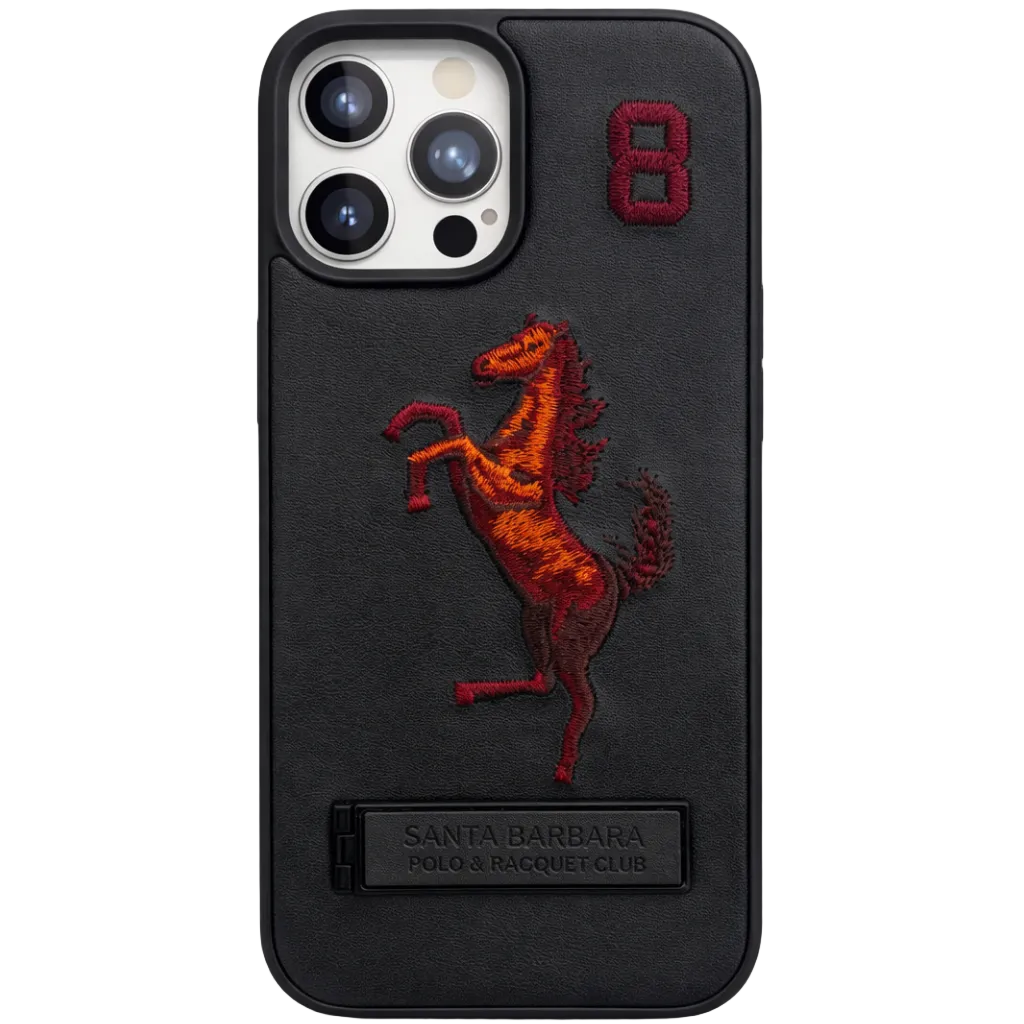 Stallion Leather Case iPhone 14 Pro Max - Black