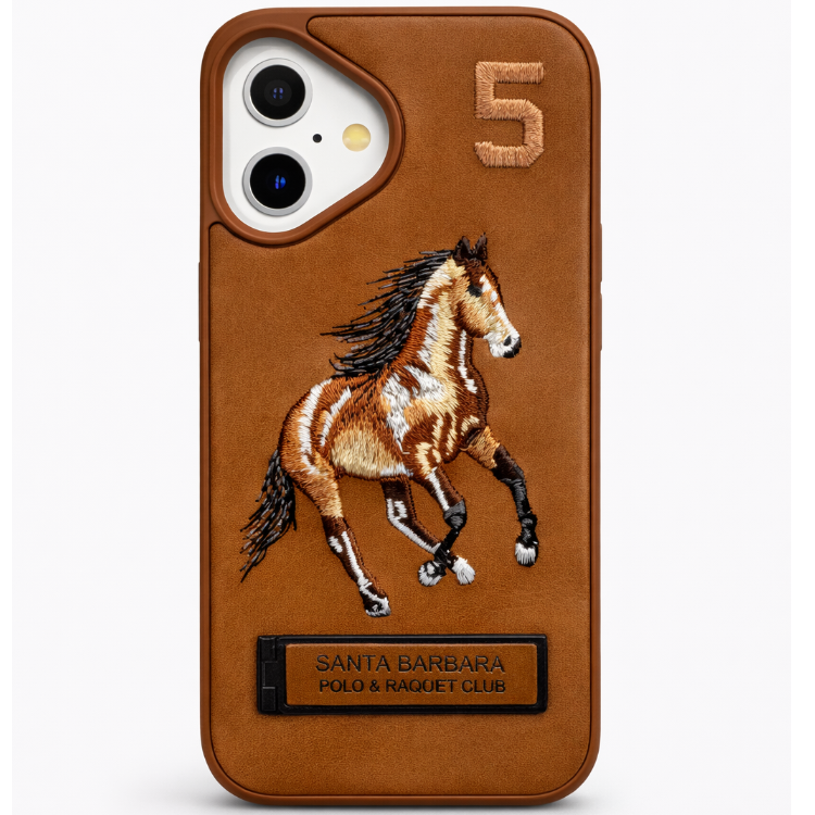 Stallion Leather Case iPhone 17 - Brown