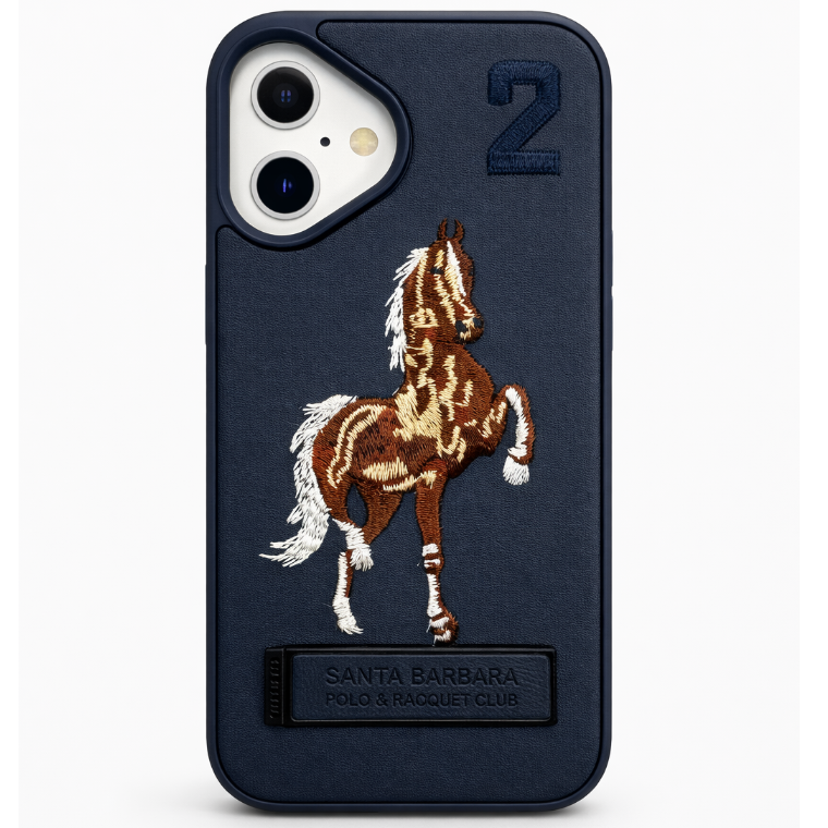 Stallion Leather Case iPhone 17 - Blue